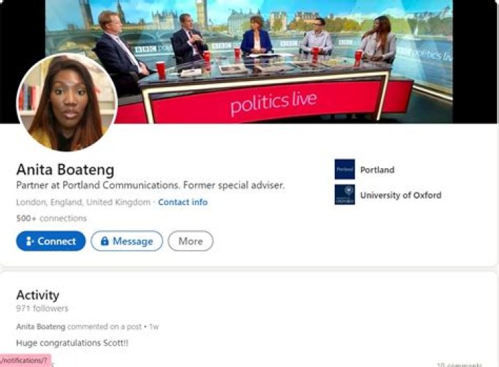 Anita Boateng, Daughter Of Paul Boateng